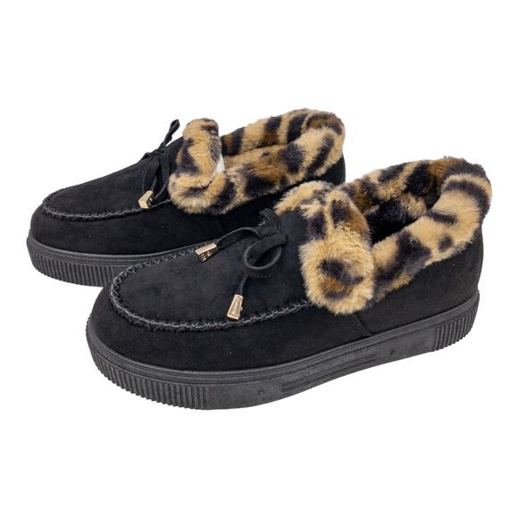 Journee Collection Women's Midnight Slipper Moccasins 6.5 - Picture 3 of 10